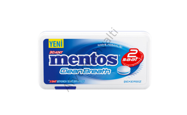 MENTOS CLEAN BREATH METAL KUTU – NANE