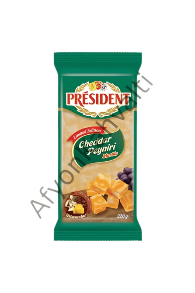 President Marble Cheddar (220gr)
