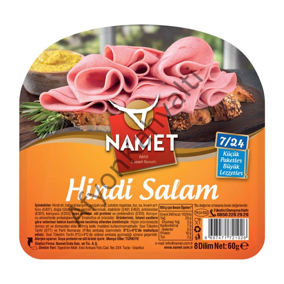 Namet 7 / 24 Hindi Salam 60 G