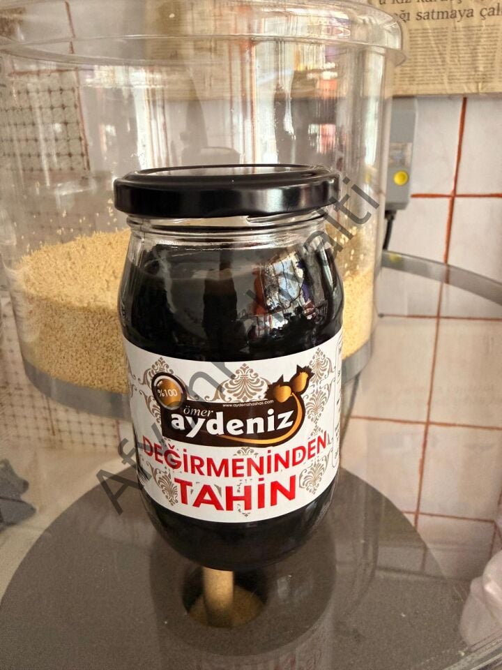 Değirmeninden Doğal Siyah Tahin (Çiğ) 375gr
