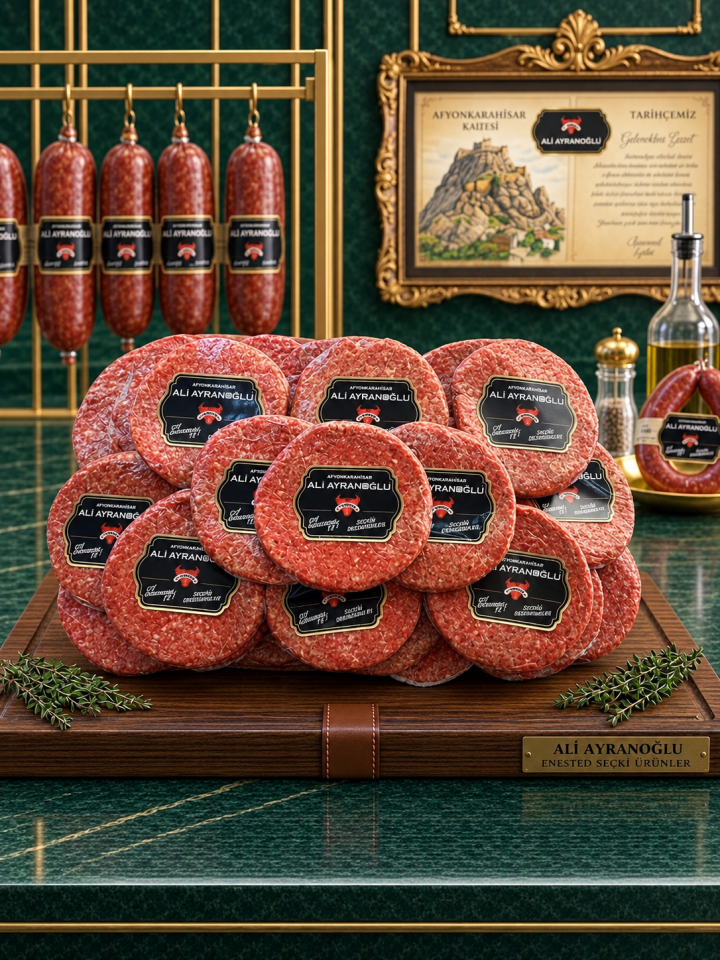 Sucuk Burger (5 Adet - 500gr)