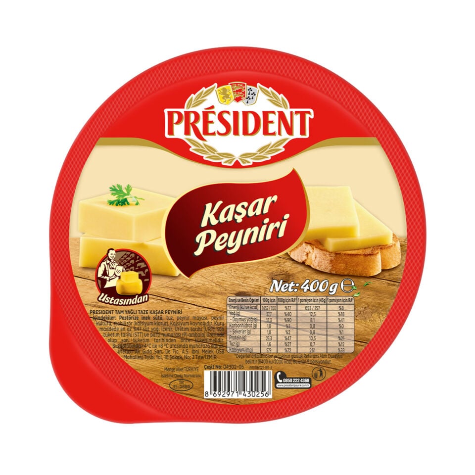 President Kaşar Peyniri 400gr