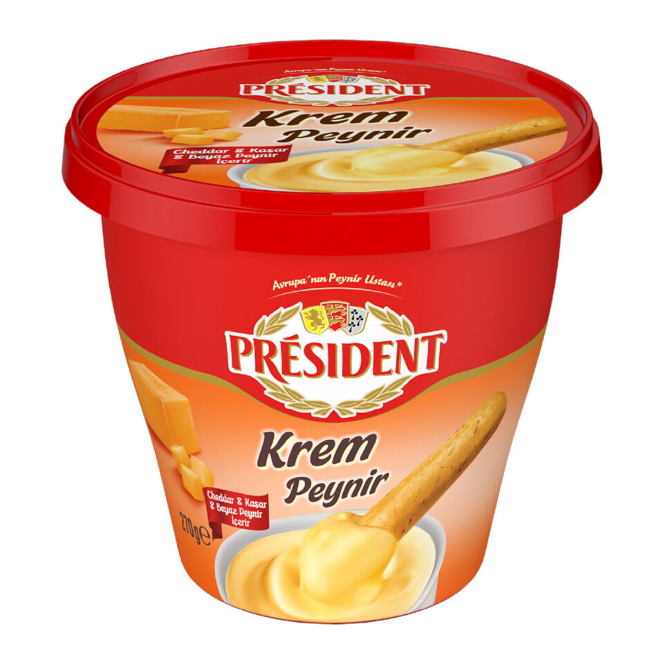 President Krem Peynir Cheddarlı 270gr