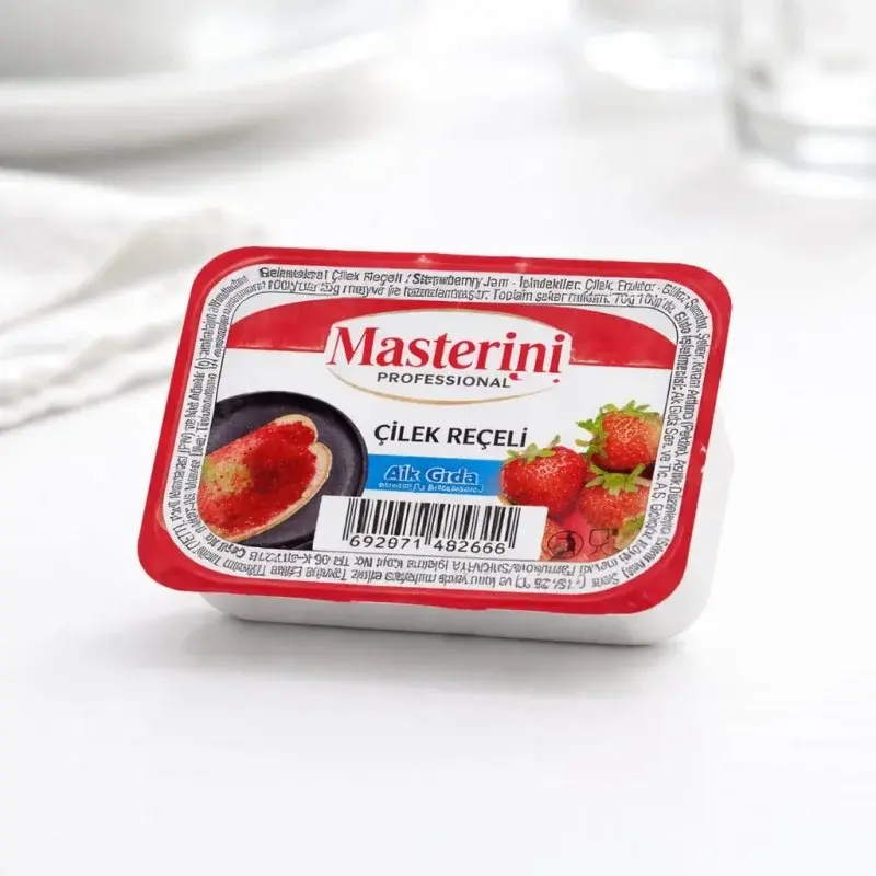 MASTERİNİ Reçel Çilek 20gr 100 adet