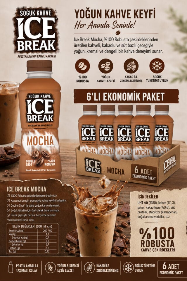 ICE BREAK MOCHA 375ML (6adet)